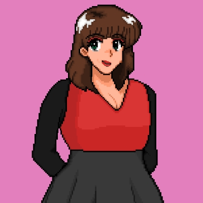 A pixel self portrait!